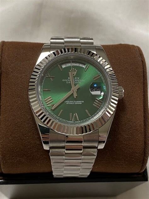 rolex day date stahl|More.